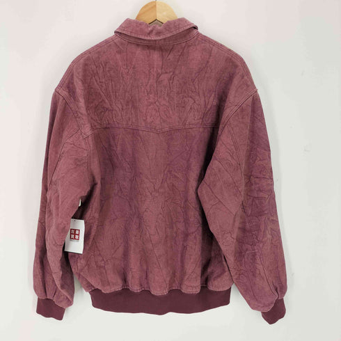 ハフ HUF HEMP FOLD COLLAR ZIP JACKET ヘンプ フォールド カラー ジップ ジャケット メンズ L