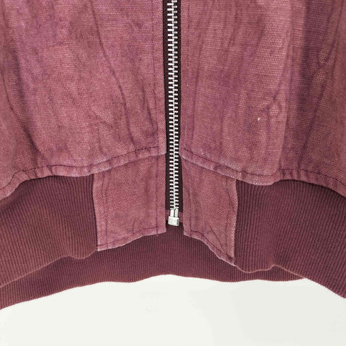 ハフ HUF HEMP FOLD COLLAR ZIP JACKET ヘンプ フォールド カラー ジップ ジャケット メンズ L
