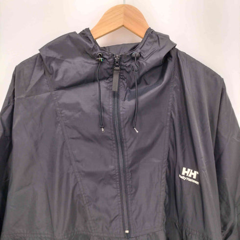 ヘリーハンセン HELLY HANSEN 90s ロゴ刺繍 リップストップ ナイロン アノラックパーカー メンズ import:L