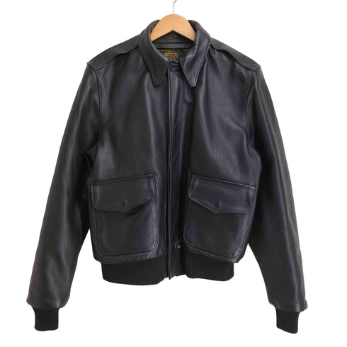 バンソン VANSON USA製 Type A-2 Leather Flight Jacket A-2 フライトジャケット メンズ US:40