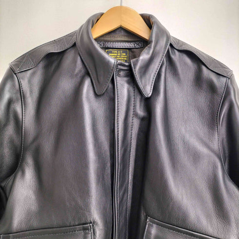 バンソン VANSON USA製 Type A-2 Leather Flight Jacket A-2 フライトジャケット メンズ US:40