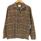 ペニーズタウンクラフト PENNEYS TOWNCRAFT 60S 船タグ オープンカラーチェックシャツ メンズ import:M