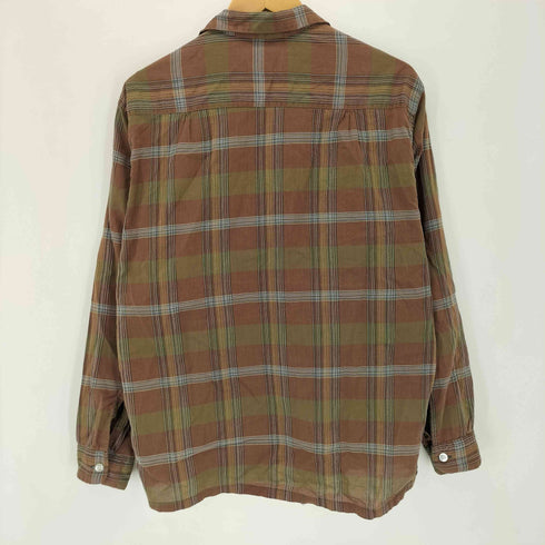 ペニーズタウンクラフト PENNEYS TOWNCRAFT 60S 船タグ オープンカラーチェックシャツ メンズ import:M