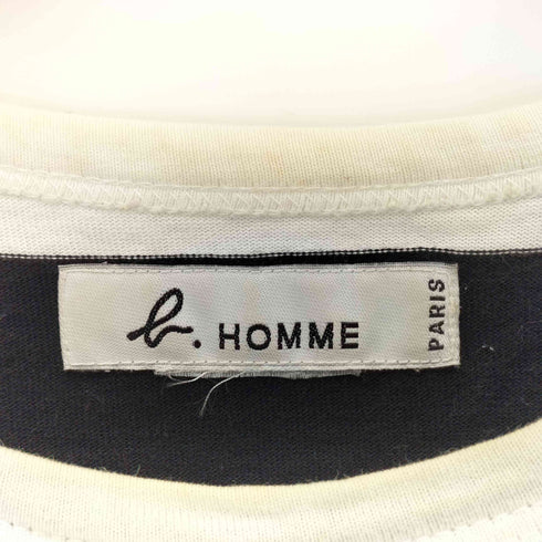 アニエスベーオム Agnes b.homme 00S ボーダークルーネックTシャツ メンズ