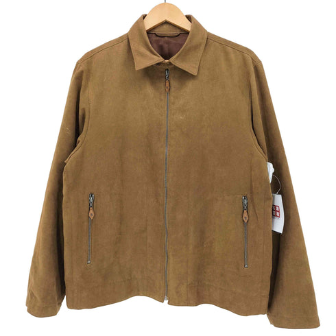 ザスコッチハウス The Scotch House フェイクスウェード スイングトップ メンズ import:L