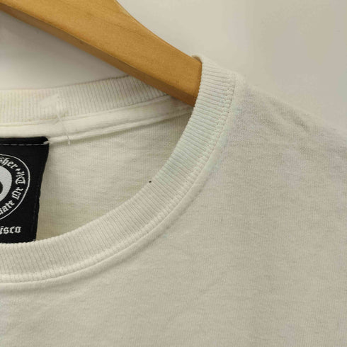 スラッシャーマガジン THRASHER MAGAZINE ファイヤーパターンロゴ クルーネックTシャツ メンズ import:S