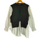 MICALLE MICALLE ドッキング ニット シャツ レディース