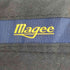 Magee マギー 70-80s 英国製 OPTI オプティジッパー サイドアジャスター 1タック ストライプ柄 スラックス メンズ 32