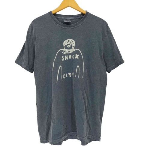 コンフォートカラーズ COMFORT COLORS レーベルプリントクルーネックTシャツ メンズ import:M