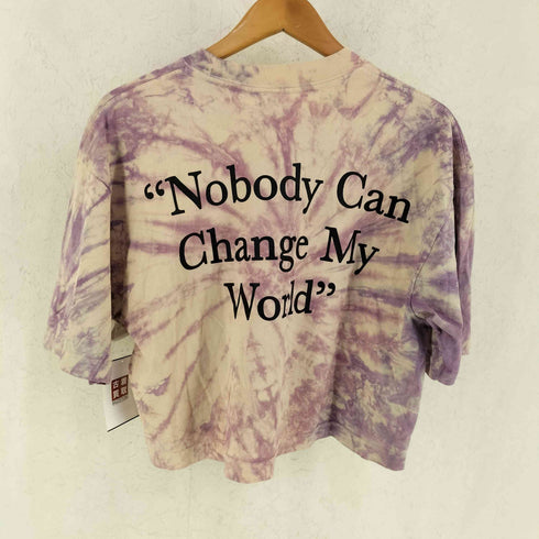 オンラインセラミックス ONLINE CERAMICS Nobody Can Change MyWorld Crop Tee ノーバディ キャン チェンジ マイ ワールド クロップ Tシャツ レディース ONE SIZE