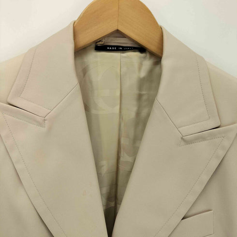 グッチ GUCCI バックプリーツ 2B テーラードジャケット レディース 38