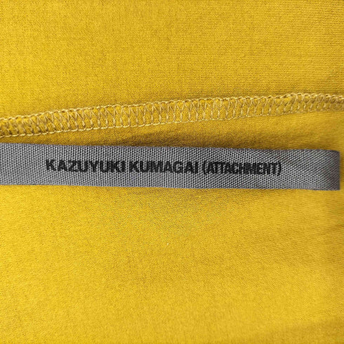 アタッチメント ATTACHMENT 80/2度詰天竺 ストールジャケット メンズ