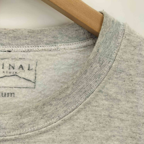 カーディナル Cardinal ロゴプリント 霜降りグレー クルーネックスウェット メンズ import:M