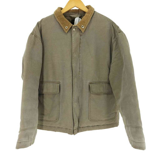ジェイクルー J.CREW 巨人タグ 中綿ダウン ダック地 ワークジャケット メンズ import:L
