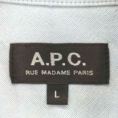 アーペーセー A.P.C. オックスフォードボタンダウンシャツ メンズ JPN:L