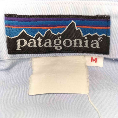 パタゴニア patagonia 80-90s デカタグ 半袖 ワークシャツ メンズ import:M