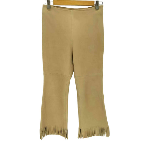 マディソンブルー MADISONBLUE RUM NUBUCK FRINGE PANTS レディース JPN:M