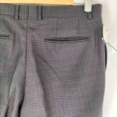 LAZY MALE 2タック ウールスラックス メンズ