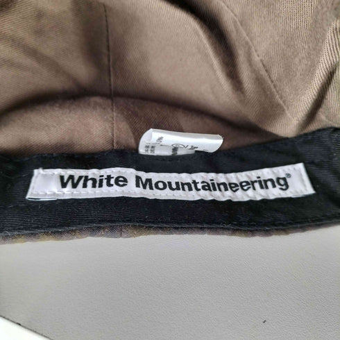 ホワイトマウンテニアリング WHITE MOUNTAINEERING BOTANICAL JACQUARD 6-PANEL CAP ボタニカルジャガード6パネルキャップ メンズ