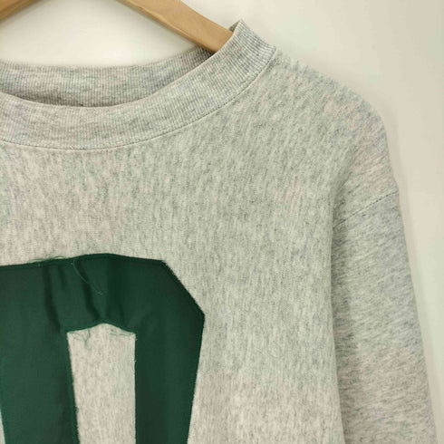 ソフィー SOFFE 90s USA製 SUPER SWEATS リバースウィーブ型 イニシャル クルーネック スウェット メンズ import:M