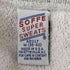 ソフィー SOFFE 90s USA製 SUPER SWEATS リバースウィーブ型 イニシャル クルーネック スウェット メンズ import:M