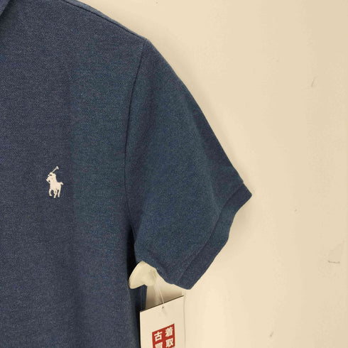 ポロラルフローレン POLO RALPH LAUREN CUSTOM SLIM FIT スモールポニー 刺繍 半袖 ポロシャツ メンズ S