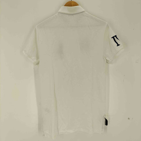 ポロラルフローレン POLO RALPH LAUREN CUSTOM FIT ビッグポニー エンブレム 刺繍 半袖 ポロシャツ メンズ S