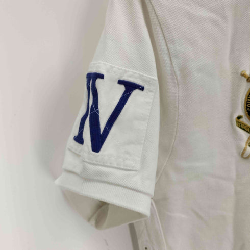 ポロラルフローレン POLO RALPH LAUREN CUSTOM FIT ビッグポニー エンブレム 刺繍 半袖 ポロシャツ メンズ S