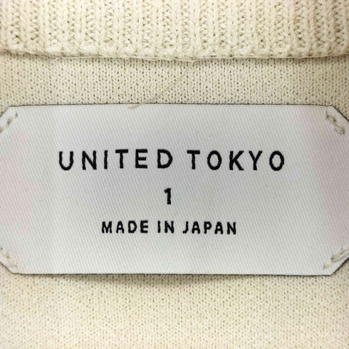 ユナイテッドトウキョウ UNITED TOKYO ハーフジップニット メンズ FREE