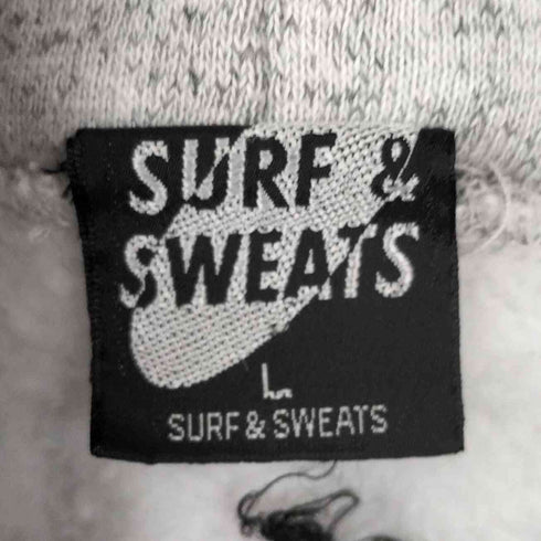 SURF&SWEATS 90s 前Vガゼット プルオーバーパーカー メンズ import:L
