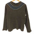 アーペーセー A.P.C. 90-00S イタリア製 ジャガードウールニット レディース 2