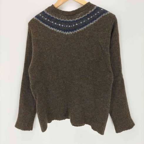 アーペーセー A.P.C. 90-00S イタリア製 ジャガードウールニット レディース 2
