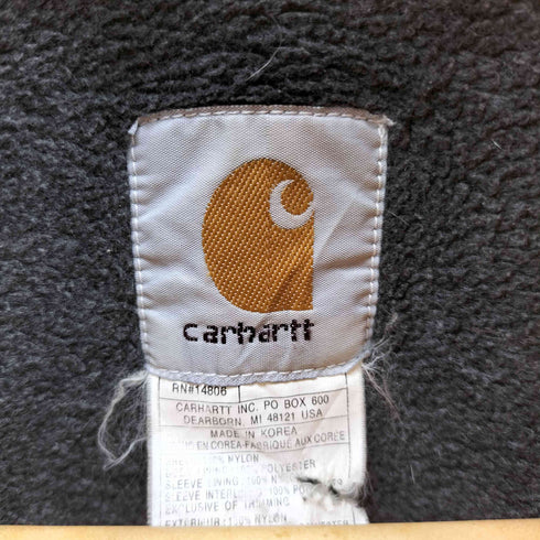 カーハート Carhartt ウォームアップ フリースライナー ジャケット メンズ import:XL