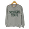 ヘインズ Hanes Michigan state カレッジプリント ロングスリーブ メンズ