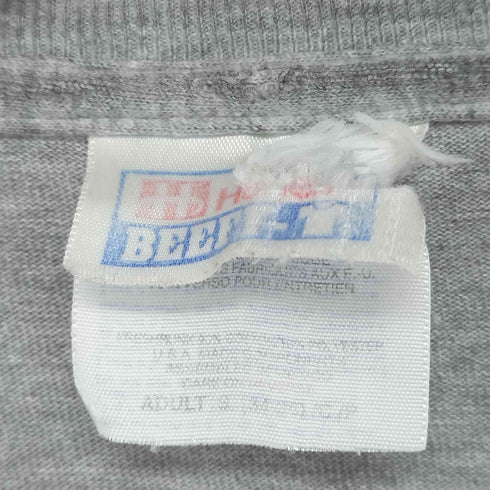 ヘインズ Hanes Michigan state カレッジプリント ロングスリーブ メンズ