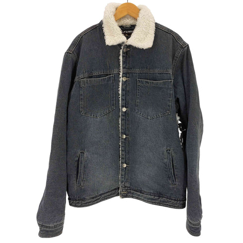 フブ FUBU 90-00s 裏ボア デニムジャケット メンズ