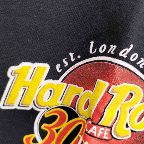 ハードロックカフェ Hard Rock Cafe 30周年記念プリント 半袖Tシャツ メンズ XL