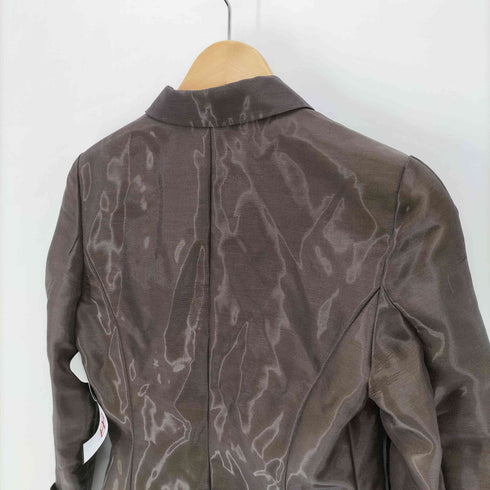 ケンゾーパリス KENZO PARIS 90-00S OLD 比翼 シングルブレスト ノッチドラペル テーラードジャケット レディース