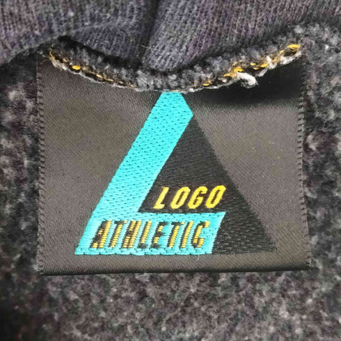 ロゴアスレチック LOGO ATHLETIC 90s USA製 NBAチームプリント プルオーバーパーカー メンズ import:L