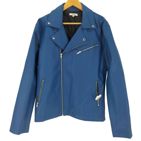 ナイラス NYLAUS フェイクレザー ダブルライダースジャケット メンズ JPN:XL