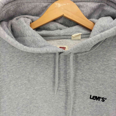 リーバイス Levis RELAXED ロゴ刺繍 裏起毛 プルオーバーパーカー メンズ import:M