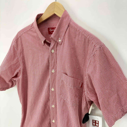 シュプリーム Supreme Gingham S/S Shirt メンズ import:M