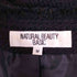 ナチュラルビューティーベーシック NATURAL BEAUTY BASIC ウール混 ツイード ノーカラージャケット レディース JPN:M