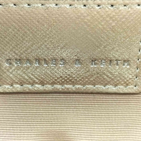 チャールズアンドキース CHARLES&KEITH メタリック ハンドバッグ レディース