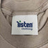 listen clothing USA製 ロゴ刺繍クルーネックTシャツ メンズ import:L