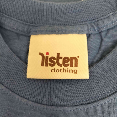 listen clothing USA製 recovery crew クルーネックTシャツ メンズ import:L