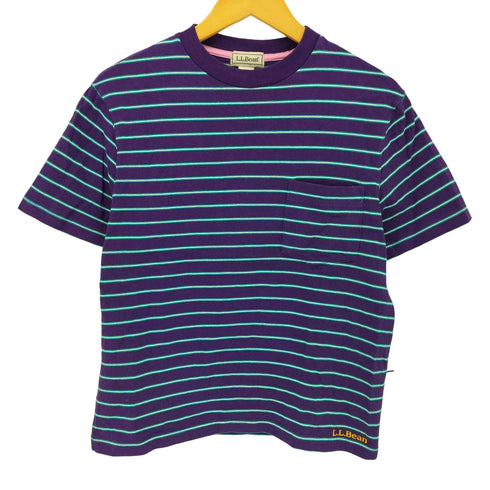 エルエルビーン L.L.Bean Union Short-Sleeve Striped Tee ユニオンショートスリーブストライプTシャツ レディース import:M