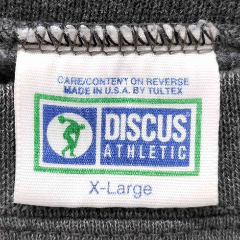 ディスカスアスレチック Discus Athletic 90S USA製 モックネック スウェット 裏起毛 メンズ import:XL