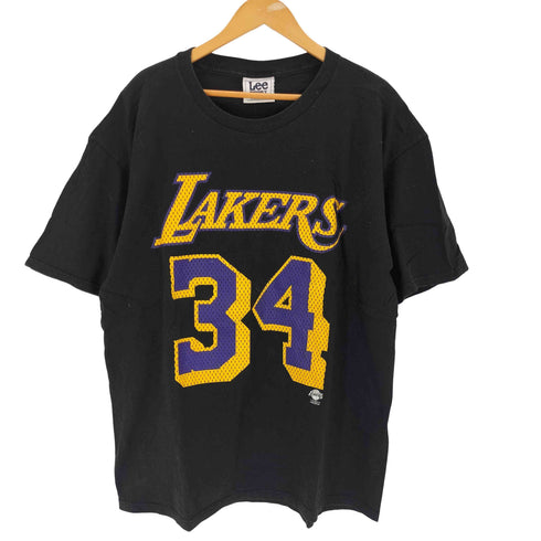 リー Lee 90-00s バスケットボールチームプリント 半袖Tシャツ メンズ XL