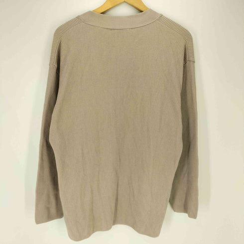 ユナイテッドアローズ UNITED ARROWS 畦編み アクリル ボタンレス カーディガン メンズ JPN:L